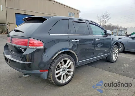 2010 Lincoln Mkx z USA, uszkodzony, nr VIN 2LMDJ8JC6ABJ18088